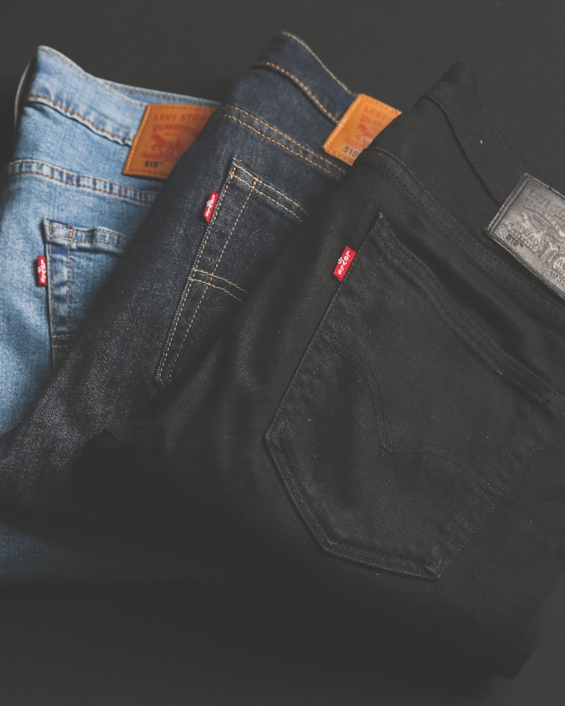 Distressed Blue Denim